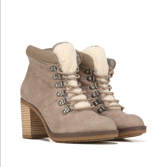 Kensie Shoes - KENSIE Atlanta Taupe Suede Booties
